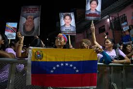 Protests Aganst Kamla in Venezuela